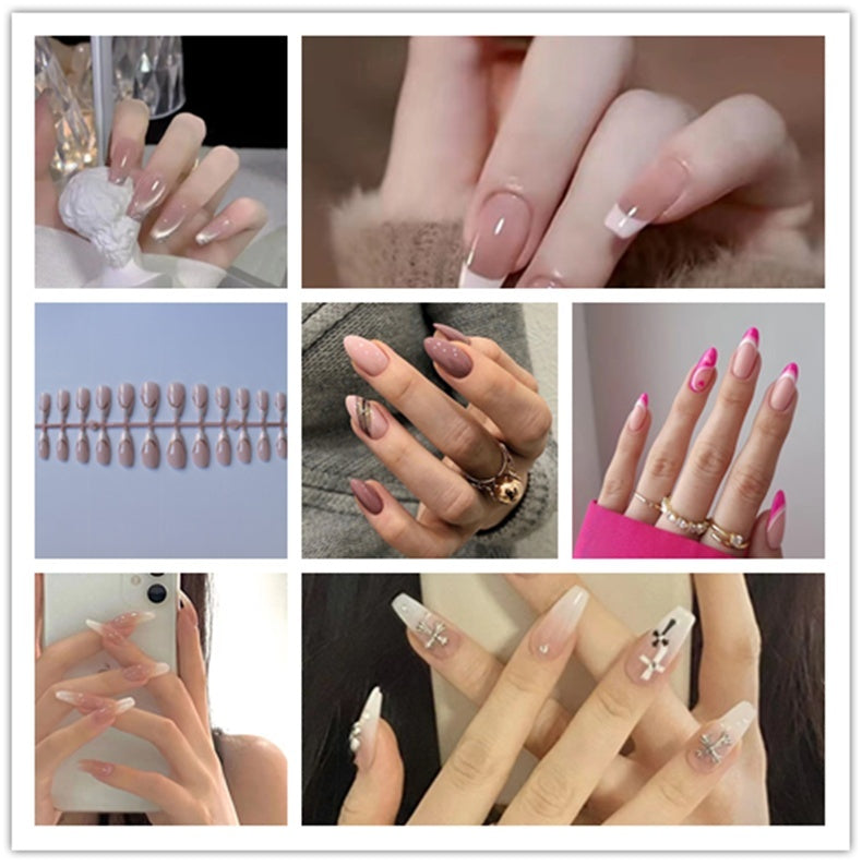 Crystal Glass Nails