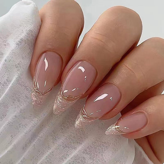 Crystal Glass Nails